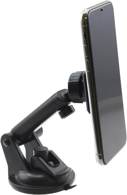 Car Mount Magnetic Holder Compatible with OnePlus 12/12R/11/10 Pro/10T/9/9 Pro/8 Pro 5G, Dash Windshield Telescopic Strong Grip Strong Magnets