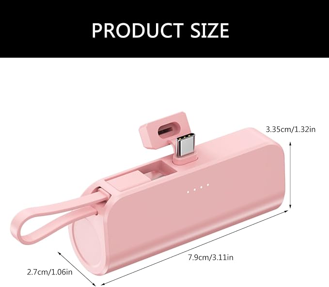 USB C Quick Charging 21700Battery Holder Battery Storage Box Not Welding Required Easy Swap for Type C Devices Phones