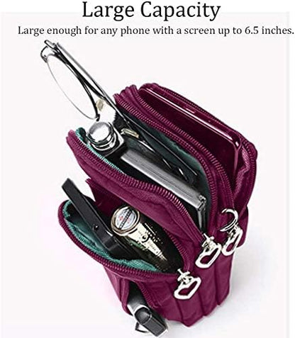 Sports Armband Outdoor Sweat-Proof Running Armbag Cross-Body Shoulder Casual Wallet Purse Gym Fitness Cell Phone Bag Key Holder for iPhone13 Pro/ 12 Pro/Xs Max/Xr,Galaxy S10 Plus, P30 Pro (#14)