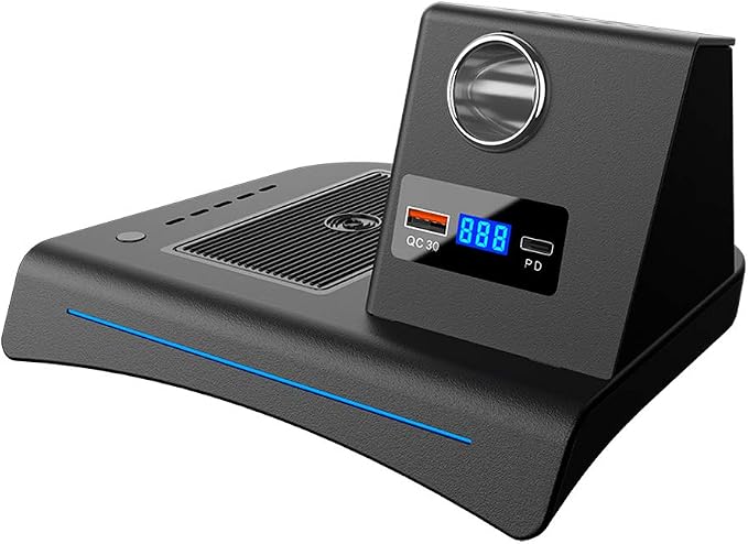 Car Wireless Charger Mount fit for Equinox Chevrolet 2018-2024,Output of 10W QC 3.0 Fast Charging Compatible with iPhone,Samsung,USB Port 36W Wireless Charging Devices
