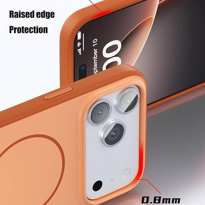 Magnetic Cover for iPhone 17 Pro Max/17 Pro/Air/17, Slim Minimalist Support Wireless Charging Impact Resistant Phone (17,Gray) (17 Pro Mac,Yellow)