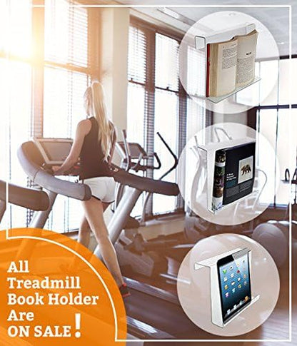 SOURCE ONE USA Made Ultra Small Compact Ipad/Kindle/Nook/Ereader Size Treadmill Book Holder