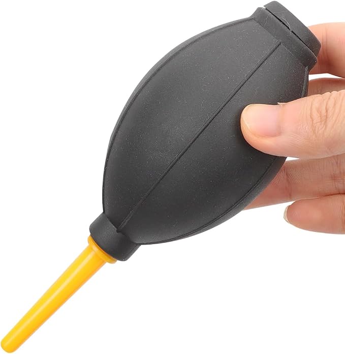 Camera Air Blower Dust Cleaner 2.17 Inch Bulb Pump for DSLR Lens Keyboard Mobile Phone Screen Cleaning Tool with Ergonomic Grip