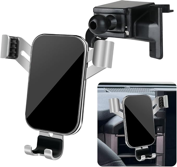 Car Phone Holder for Toyota Tundra 2022 2023 2024 2025 2026 and Toyota Sequoia 2023-2026 Auto Interior Accessories Best Cell Phones Mount Cellphone Mobile Charging Navigation Stand Accessory