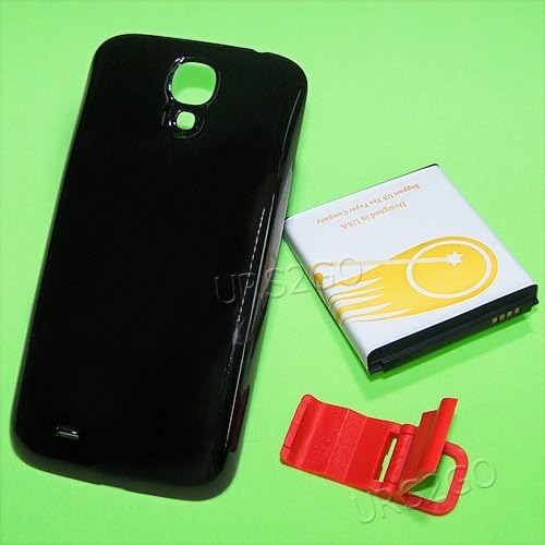 8600mAh Extended Double Layer Battery Back Cover Folding Bracket Compatible with MetroPCS Samsung Galaxy S4 SGH-M919N Phone