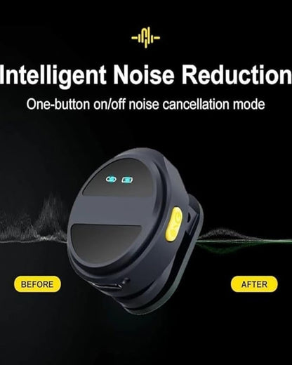 Wireless Lavalier Mini Microphone for iPhone/Android, Noise Canceling USB C Lavalier Microphone for Android iPhone Video Recording Vlogging TikTok, Magnetic Lapel Mic with Charging Case