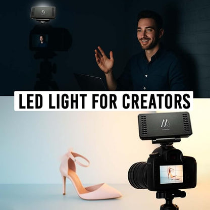 LED Phone Light, Selfie Light, 3000Mah Rechargeable Clip Video Light - 3 Light Modes with Adjustable Clips, Portable Selfie Light For iPhone & Camera, Laptop, iPad, Photography - Makeup, Vlog - Tiktok