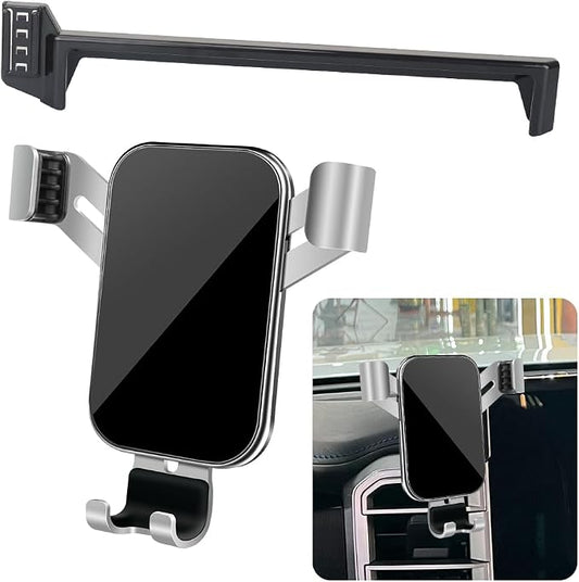 Car Phone Holder for Toyota Tundra 2022-2026 and Toyota Sequoia 2023-2026 [only for 14 inch Touch Screen ]Auto Interior Accessories Best Cell Phones Mount Cellphone Mobile Cradle Charging Stand