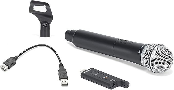 SAMSON Stage XPD2 Handheld USB Digital Wireless Q6 Microphone Mic+Clip
