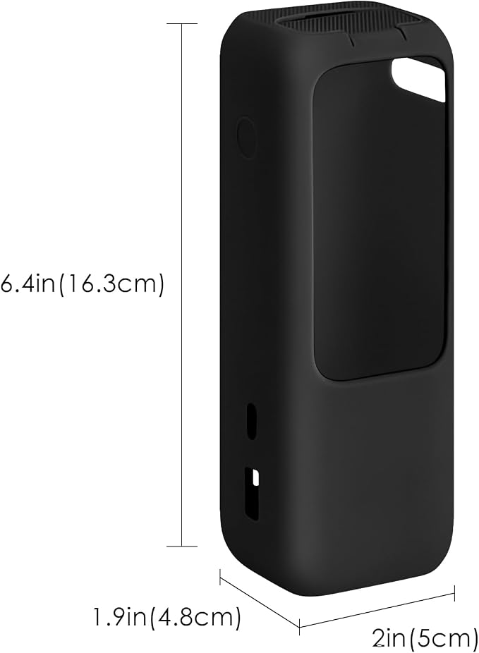 Power Bank Silicone Case, Compatible with Anker 25000mAh 165W Power Bank, Fully Protective, with Precise Interface Openings, Shockproof and Portable (Black)