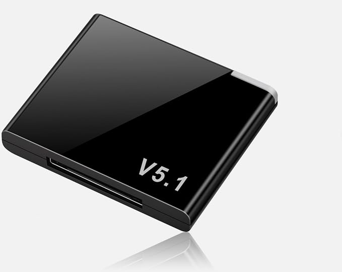 30 Pin Adapter, Wireless Stereo Audio Bluetooth 5.1 Music Receiver for Bose Sounddock II 2 10 Lifestyle V35 135 Digital Music System Home Entertainment Speakers Portable SounDock for iPod iPhone iPad
