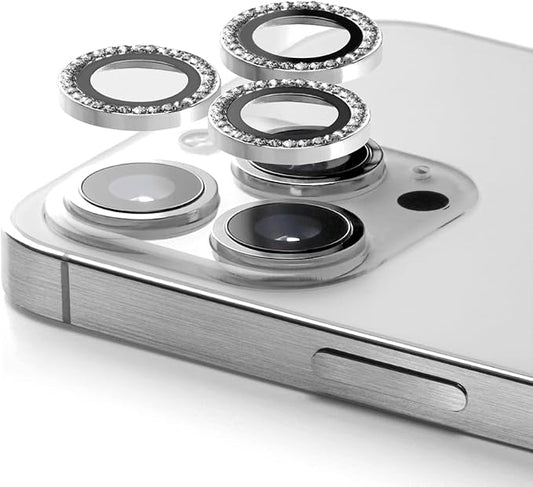CASETiFY Camera Lens Gem [Easy Application] for iPhone 16 Pro / 16 Pro Max - Silver