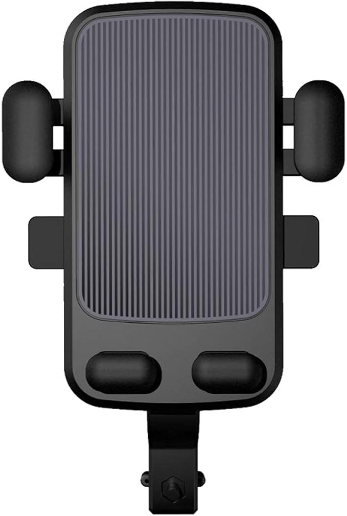 Bike Handlebar Phone Holder, Motorcycle Phone Mount Motorcycle Handlebar Phone Clamp, Scooter Phone Clip for iPhone 6/7/8/X/11/12/13/14 Series ， and More 4.7" - 6.8" Cellphone (Dark Gray)
