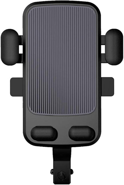 Bike Handlebar Phone Holder, Motorcycle Phone Mount Motorcycle Handlebar Phone Clamp, Scooter Phone Clip for iPhone 6/7/8/X/11/12/13/14 Series ， and More 4.7" - 6.8" Cellphone (Dark Gray)