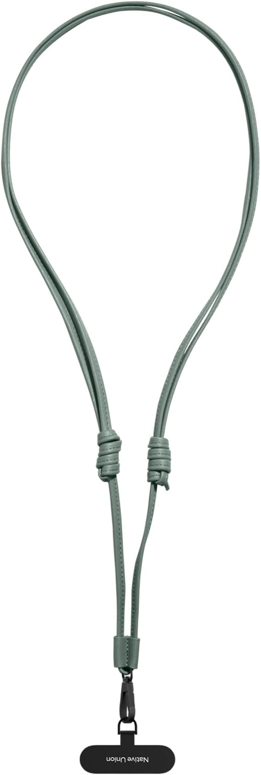 Native Union Sling – Adjustable & Detachable Phone Strap – Compatible with iPhone 16, 15, 14, 13 and most Smartphones – Made with 100% Durable & Recycled Materials (Slate Green)