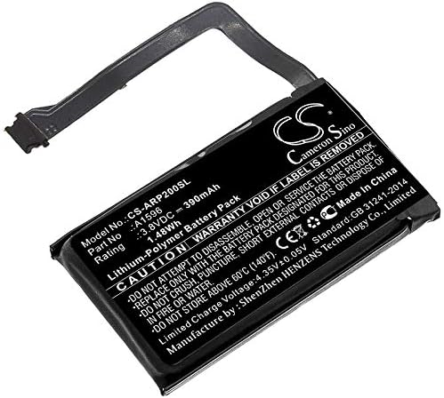 3.8v Compatible with Battery A1596 2 Charging Case, Charging Case, MRXJ2ZP/A, MV7N2ZP/A