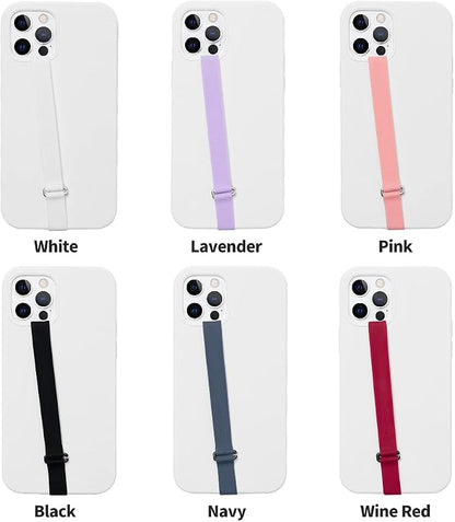 C-Shaped Clip Finger Phone Grip, Sinjimoru Silicone Cell Phone Strap for Phone Case with Clip as Phone Loop Holder for iPhone Case & Samsung Phone. Sinji Loop Clip Lavender 230