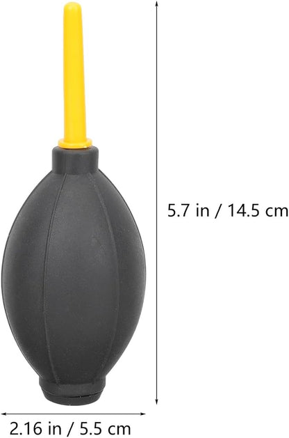Camera Air Blower Dust Cleaner 2.17 Inch Bulb Pump for DSLR Lens Keyboard Mobile Phone Screen Cleaning Tool with Ergonomic Grip