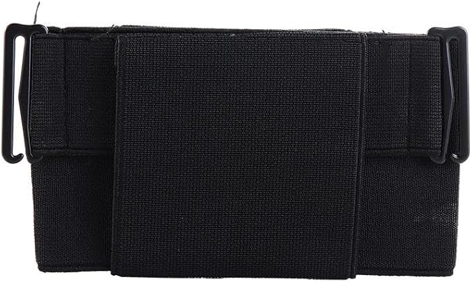 Leadigol Slim Running Phone Belt Bag, 18x9cm Waist Bag Money Belts Waist Pack Pouch Running Phone Holder Bag for Hiking Climbing Outdoor Women Men(17.5cm)