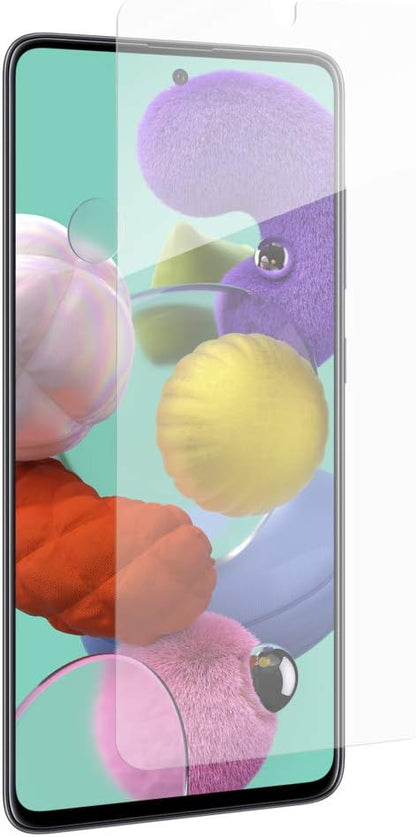 ZAGG InvisibleShield Glass Elite Plus - Screen Protector - Made Samsung Galaxy A51 - Case Friendly - Impact & Scratch Protection