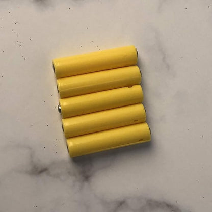 QMQJIA AA Size Fake Battery Setup for Shell Placeholder Cylinder Conductor Cell for Lithium Iron Phosphate Batt