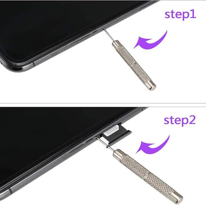 4 Pcs SIM Card Removal Openning Tool Tray Eject Pins Needle Opener Ejector Compatible with All iPhone Apple iPad HTC Samsung Galaxy Cell Phone Smartphone Watchchain Link Remover (Style F)