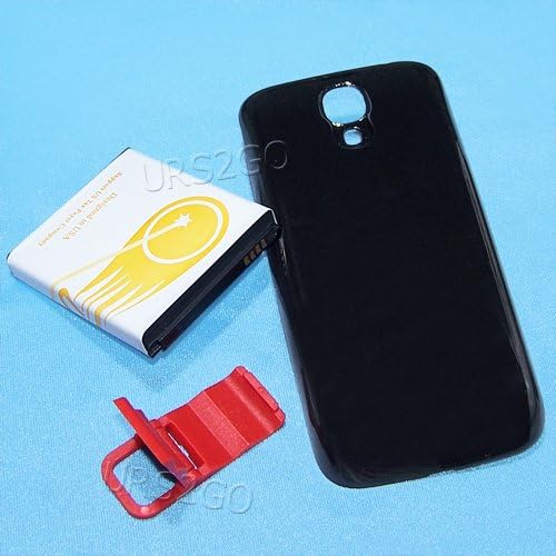 High Capacity 8600mAh Extended Battery Back Cover Folding Bracket Compatible with AT&T Samsung Galaxy S4 SGH-I337 Phone