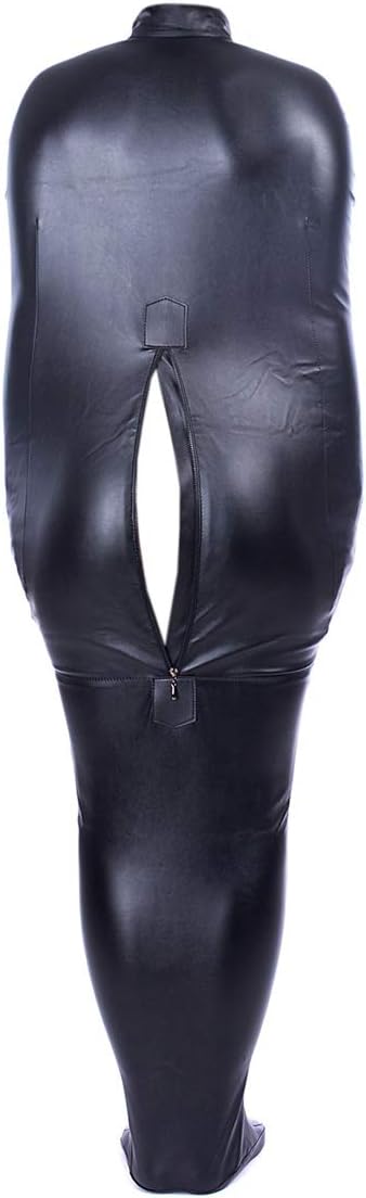 Leather Sports Armor Fully Coated Bag with Sleeping Bag Arm Sleeves,Fully Enclosed Mummy,Skinny Leather Mermaid for Men/Women