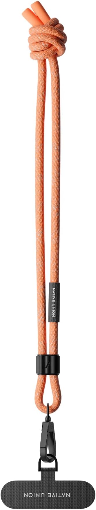 Native Union Sling – Adjustable & Detachable Phone Strap – Compatible with iPhone 16, 15, 14, 13 and most Smartphones – Made with 100% Durable & Recycled Materials (Apricot Crush)