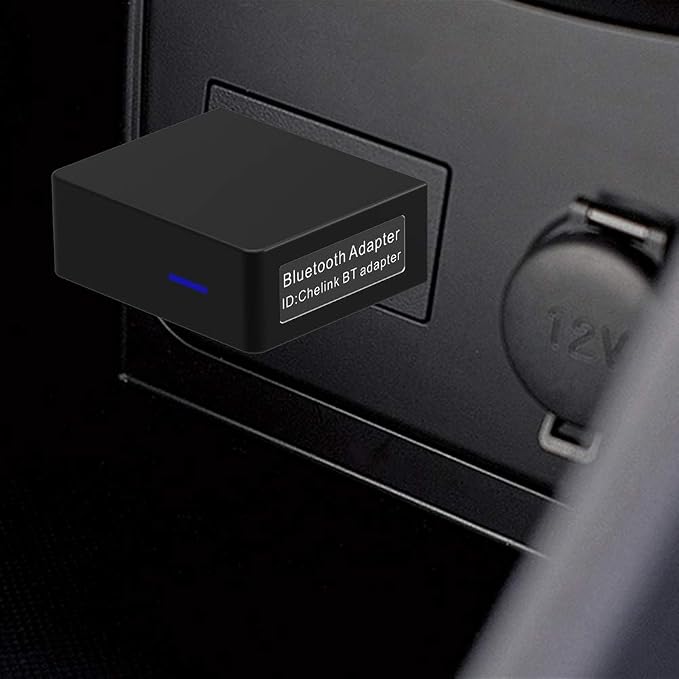Audio Bluetooth Transmitter/Receiver, Car Aux Adapter for Music Streaming Sound System, Fit K-I-A, H-yundai Car Stereo Compatible for i7 X XS Max XR 8Plus 5 6 i-Pad Smartphone