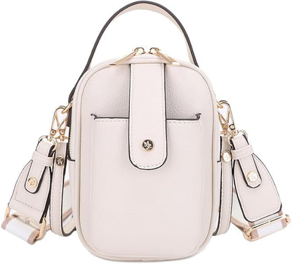 Mali+Lili Gail Vegan Leather Multi Compartment Crossbody Bag