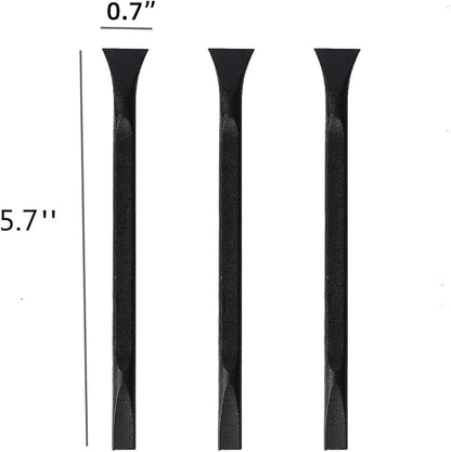 Tpyx Scraper Small Plastic Scraper Tool, Multi-Purpose Scraper Non-Scratch Cleaning Tool, Used in Narrow Spaces and Gaps, Perfect for Removing Oil stains, Labels, Food, Dirt, Paint, Etc. (3)