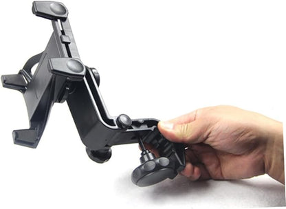 Veemoon Tablet Holder for Car 5-12.9 Inches Universal Phone Stand Seat Headrest Phone Holder Black Prevents Scratches and Damage