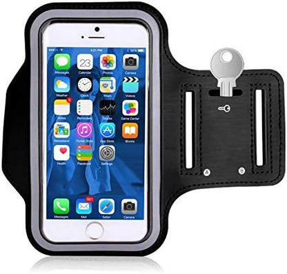 Running Armband for Galaxy A50, A30, A20 - Sports Gym Workout Case Cover Band Neoprene Reflective Water Resistant Compatible with Samsung Galaxy A50/A30/A20 Phone Models