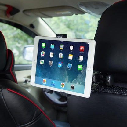 Car Mount Headrest Holder Compatible with Google Pixel 9 Pro Fold, Back Seat Cradle Swivel Dock Entertainment
