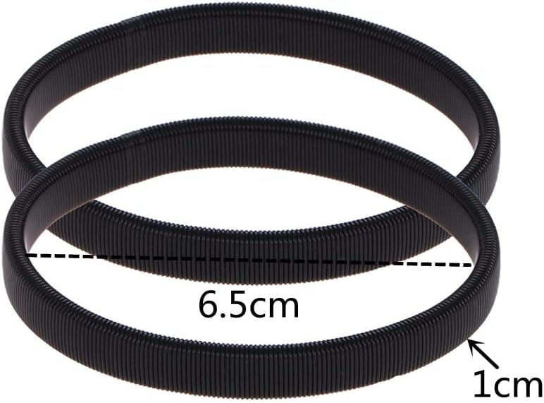 COLORFUL BLING 2-6pcs Metal Arm Band Adjustable Anti-Slip Bracelet Shirt Sleeve Holders Wrap Bangle Garters Stretch Armbands Set Gift