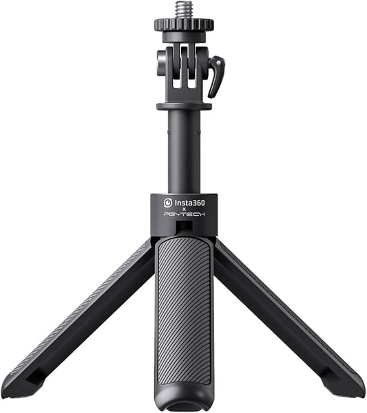 Insta360 Mini 2-in-1 Tripod, Lightweight Selfie Stick and Tripod, Compatible with Insta360 Ace/GO/Link/X Series, Black