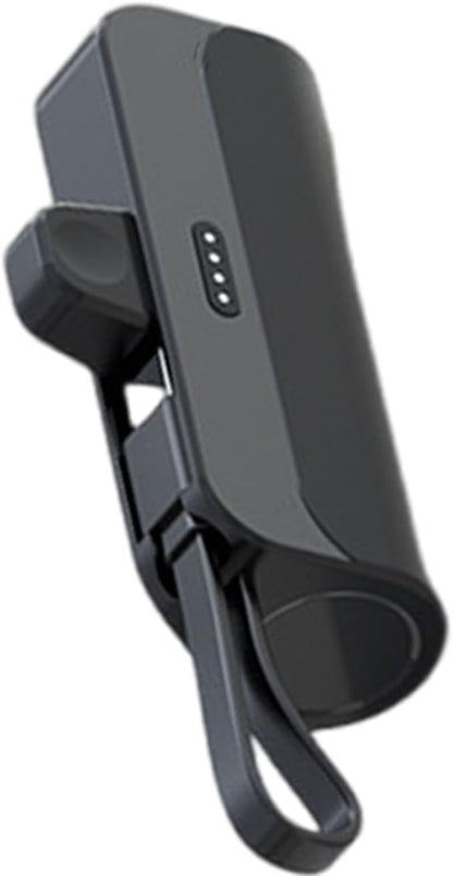 Portable Charging External Battery Mobile Batteries Case Removable Without Battery Black