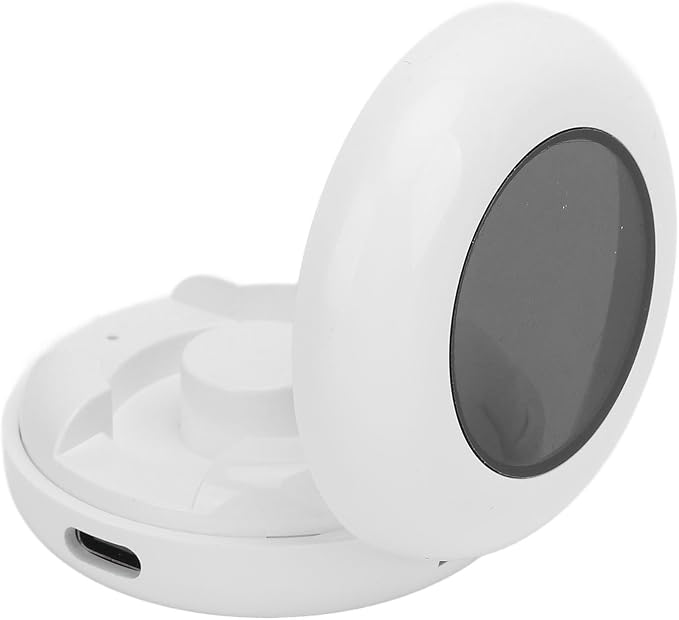 Gugxiom Magnetic Smart Ring Charger Case for R02 R06 R11M R8, 200mAh Battery Portable Tyep C Fast Charging Dock Box