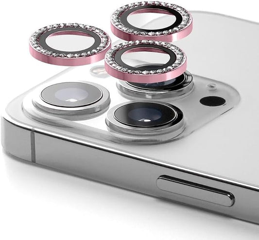 CASETiFY Camera Lens Gem [Easy Application] for iPhone 15 Pro / 15 Pro Max - Sakura Pink