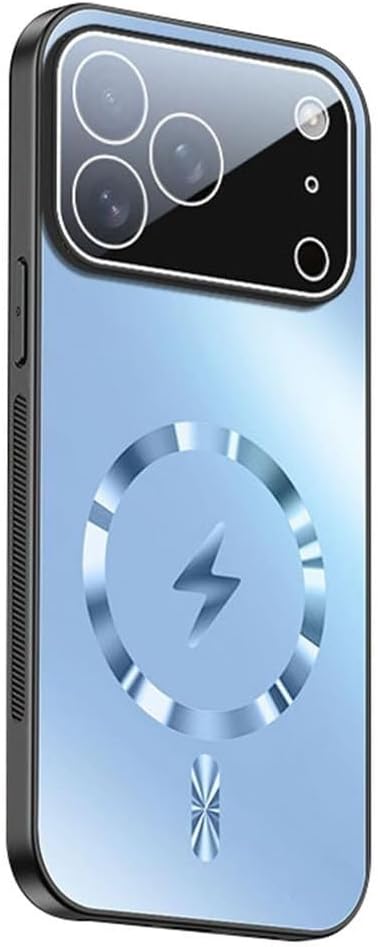 Magnetic Case for iPhone 17 Pro Max/17 Pro/Air/17,Heavy Duty Protection Camera Shock Protection Slim Wireless Charging Matte Phone Cover (Air,Bronze)