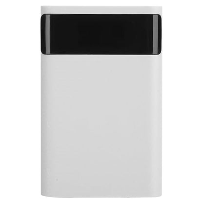 ABS Portable DIY Battery Case Kit for Charging, DIY Power Bank for All Mobile Phone, Black, 5V2A Output, Model, 85g (White)