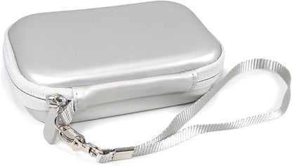 CaseSack Case for INIU P41 10000mAh 45W PD Portable Charger – Hard EVA Travel Carrying Case for INIU Power Bank & Cables, Shockproof Storage Bag (Silver)