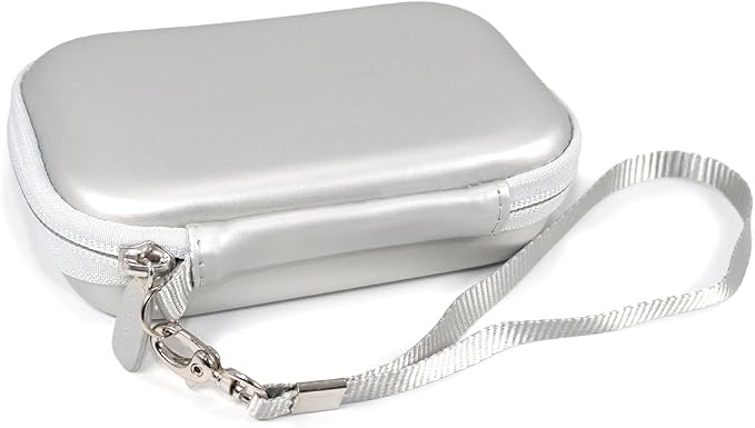 CaseSack Case for Anker Portable Charger 10,000mAh, Zolo Power Bank 20,000mAh, Organizer for Anker Portable Charger/Fast Charge Battery Pack (Silver)