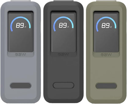 Portables Silicone Carrying Case Protective Storage Bag for 2 in 1 65W 9600mAh Power Banks Case Only