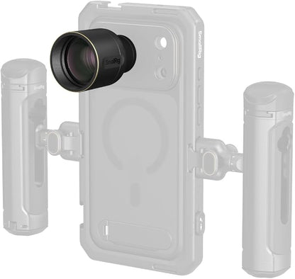 SmallRig 2X Telephoto Lens for iPhone 17/16/15 Pro Max, 2X Magnification HD Lens with T-Mount for Phone Case, Compatible with Smartphone 4x/5x/8x Telephoto Camera - 5920