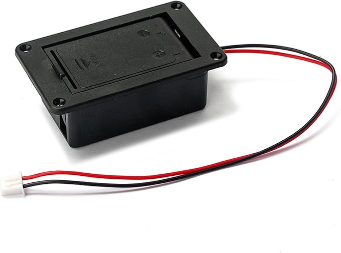 Ldabrye 1PC 9V Battery Holder for Case Box Cover for Guitar Bass Active Pickup Connector