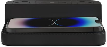 Nonstop Station P Bedside Charging Station – Wireless Charging, USB & USB-C Power, 2X AC Sockets Hotel-Grade Design.