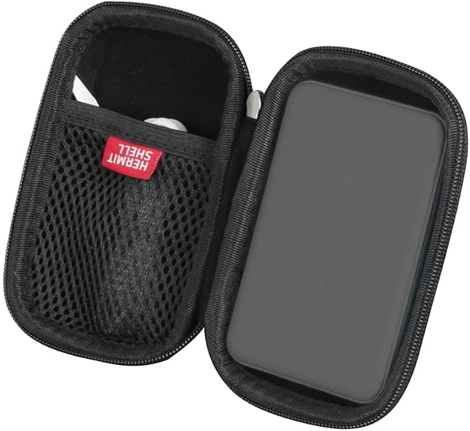 Hermitshell Hard Travel Case for Anker 633 Magnetic Battery (MagGo), 10,000mAh Foldable Magnetic Wireless Portable Charger (Black)