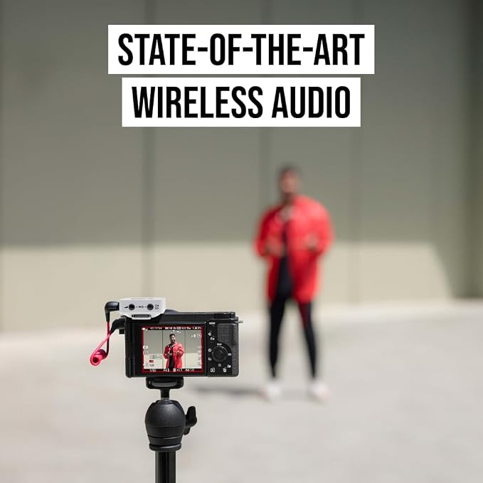 RØDE Wireless GO (Gen 3) – Compact Wireless Mic – Pristine Audio, 32-bit Float Recording, Automatic Level Control, for Phones, Cameras and Computers (White)